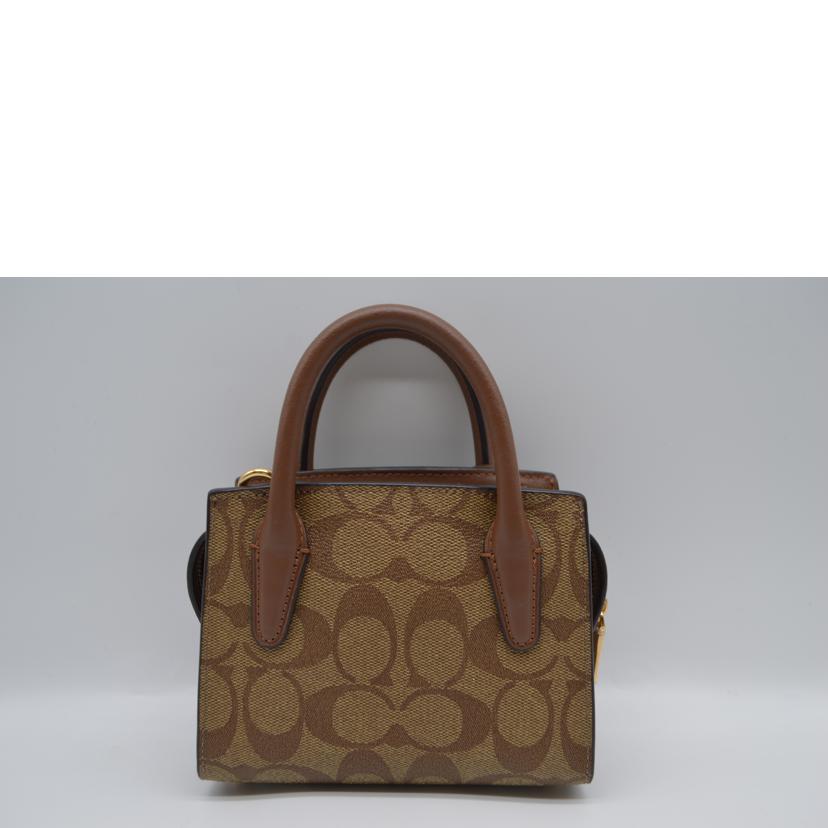 COACH コーチ/シグネチャーアンドレアミニキャリー2wayレザーハンド/CO975//K23**/SAランク/89