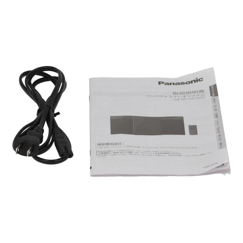 Panasonic パナソニック/コンパクトステレオシステム/SC-HC320//MM1LA002437/Bランク/75