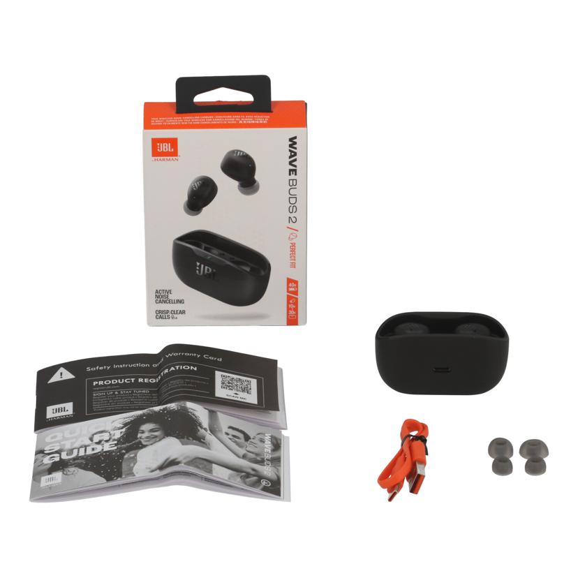 JBL ジェービーエル /ワイヤレスイヤホン/Wave Buds2/JBLWBUDS2BLK//DO0032-HO0095348/ABランク/75