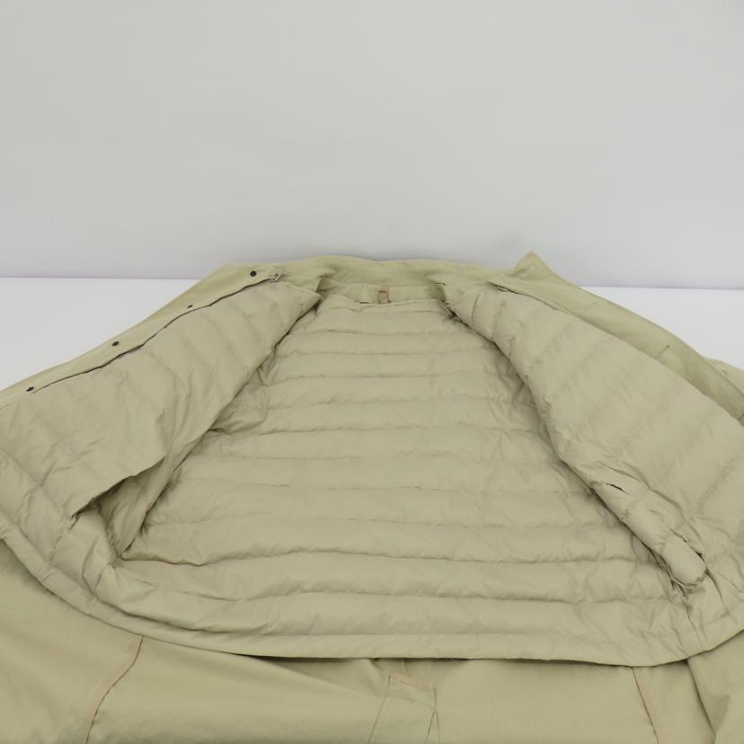 BEAMS LIGHTS ビームスライツ/ステンカラー綿ロングコート ダウンライナー付 ベージュ/51-19-0261-012//ABランク/77