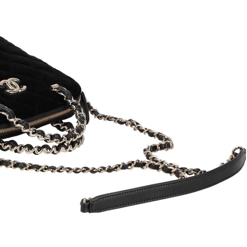 CHANEL シャネル/ベルベット チェーンクラッチバッグ//T76*****/SAランク/70