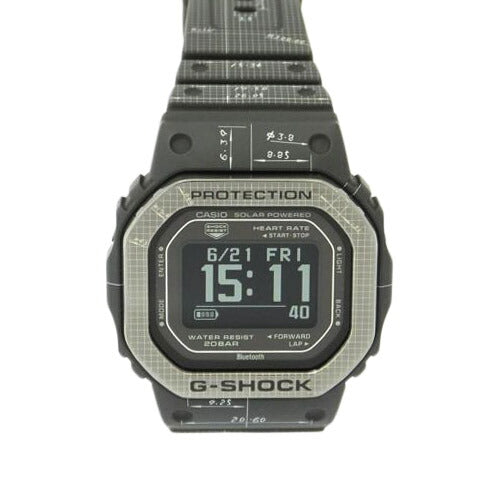 CASIO カシオ/G-SHOCK/G-SQUAD/モバイルリンク/ソーラー・USB/DW-H5600EX-1JR//ABランク/88
