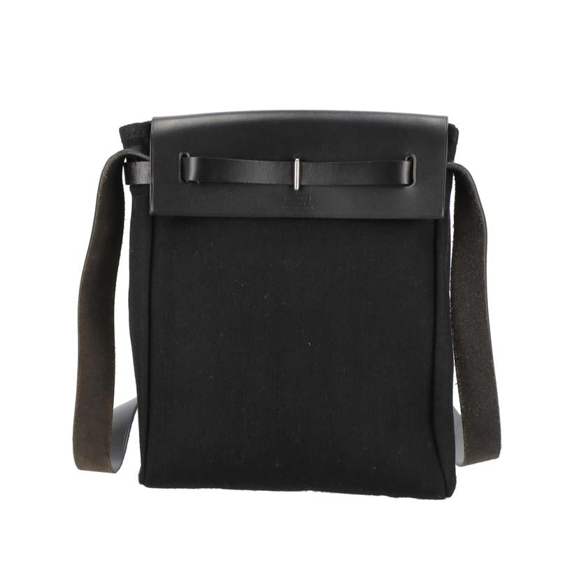 HERMES エルメス/エールバッグTPM/ノワール×ネイビー//□H/ABランク/91