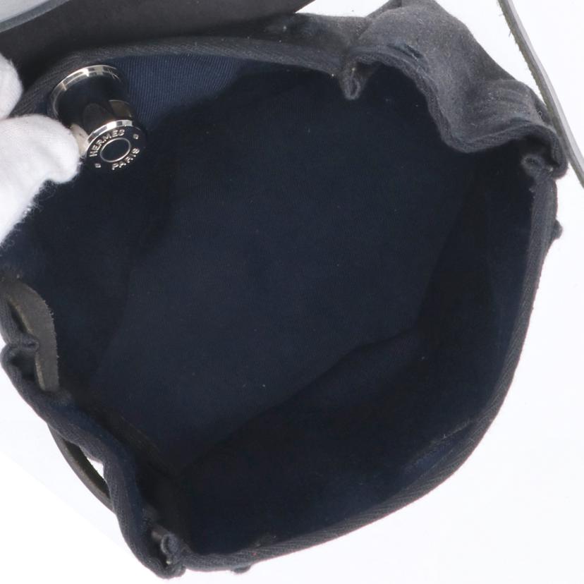 HERMES エルメス/エールバッグTPM/ノワール×ネイビー//□H/ABランク/91