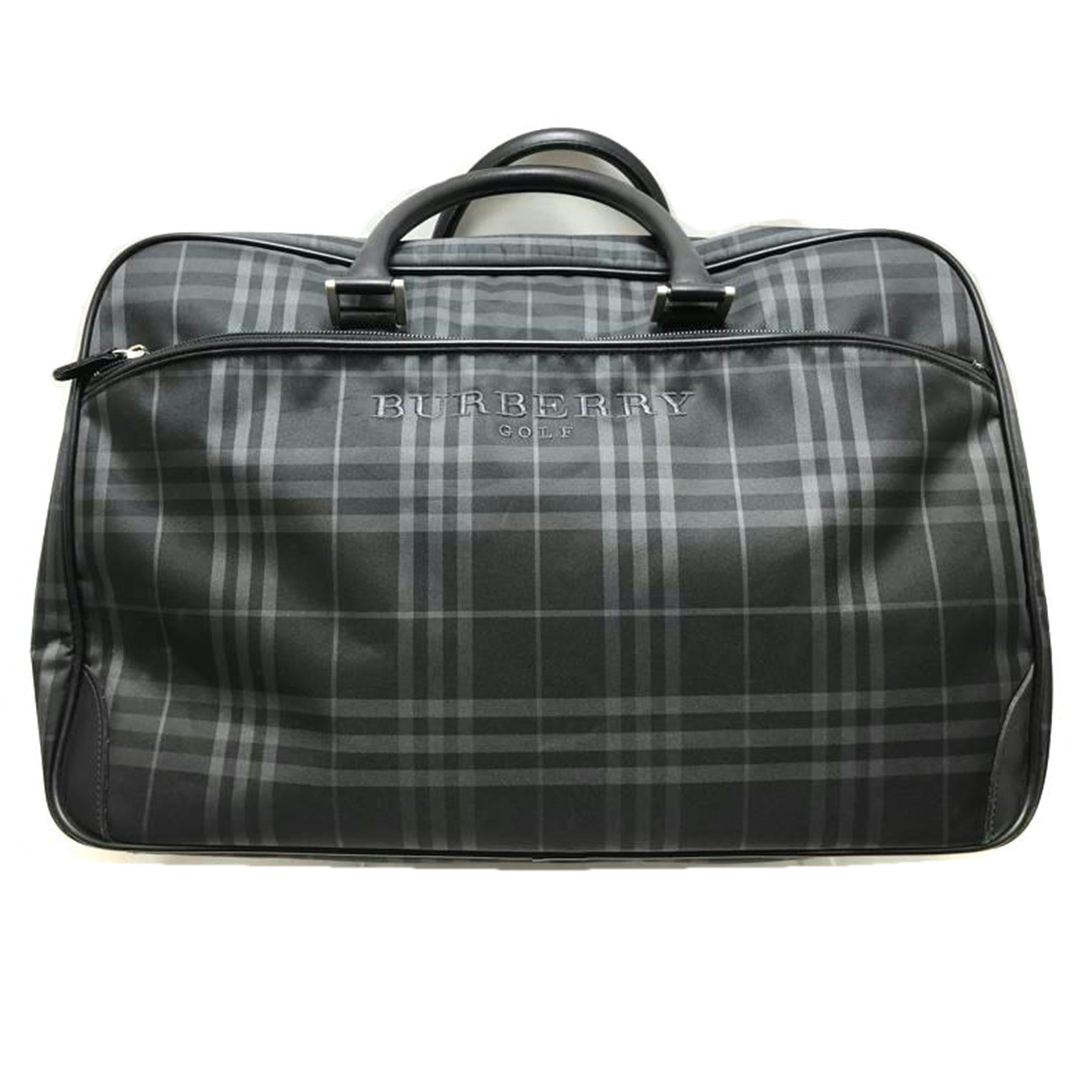 BURBERRY GOLF/ノバチェックボストンバッグ//Bランク/51