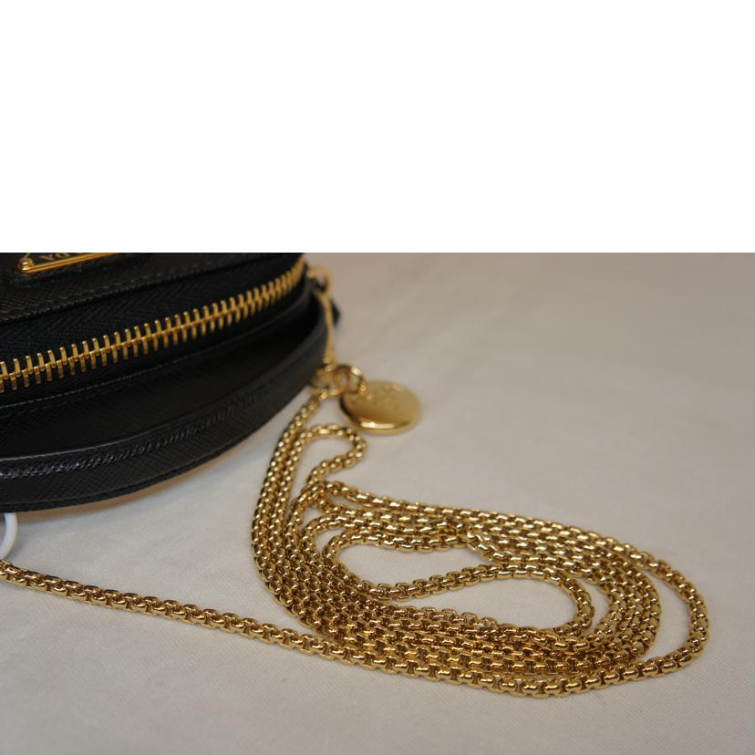 PRADA プラダ/サフィアーノレザーミニチェーンポーチ//62/SAランク/92