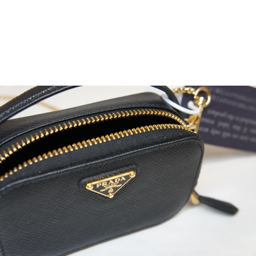 PRADA プラダ/サフィアーノレザーミニチェーンポーチ//62/SAランク/92