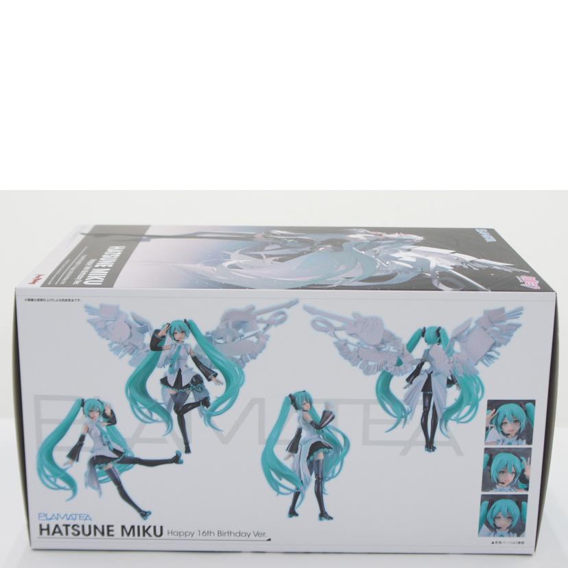 Max Factory マックスファクトリー/【未開封】PLAMATEA 初音ミク Happy 16th Birthday Ver. プラモデル「キャラクター・ボーカル・シリーズ01 初音ミク」//Sランク/01