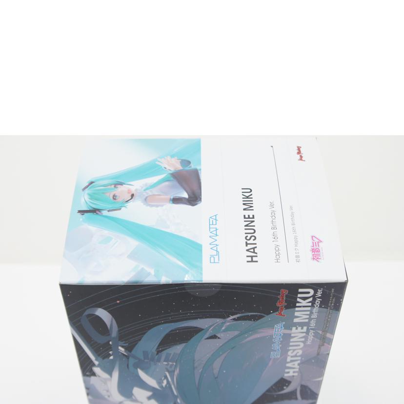 Max Factory マックスファクトリー/【未開封】PLAMATEA 初音ミク Happy 16th Birthday Ver. プラモデル「キャラクター・ボーカル・シリーズ01 初音ミク」//Sランク/01
