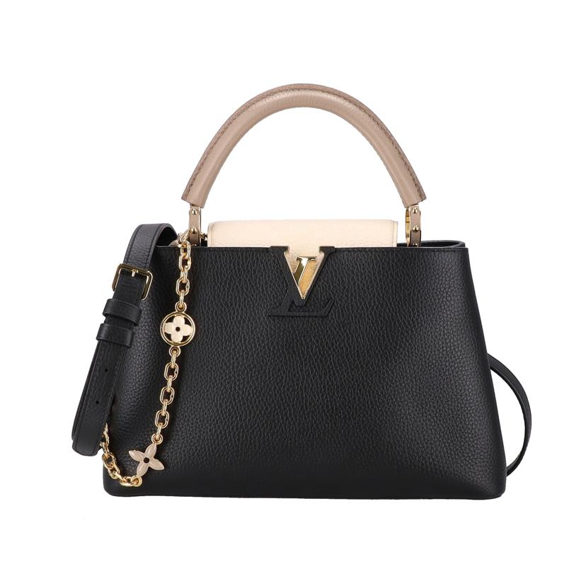 LOUIS VUITTONルイ・ヴィトン/カプシーヌMM/トリヨンレザー/M25386//RFI****/Aランク/77