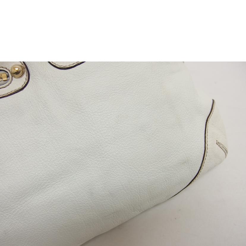 GUCCI グッチ/シェリーライン チェーンワンショルダー/ホワイト/154392//204***/Bランク/04