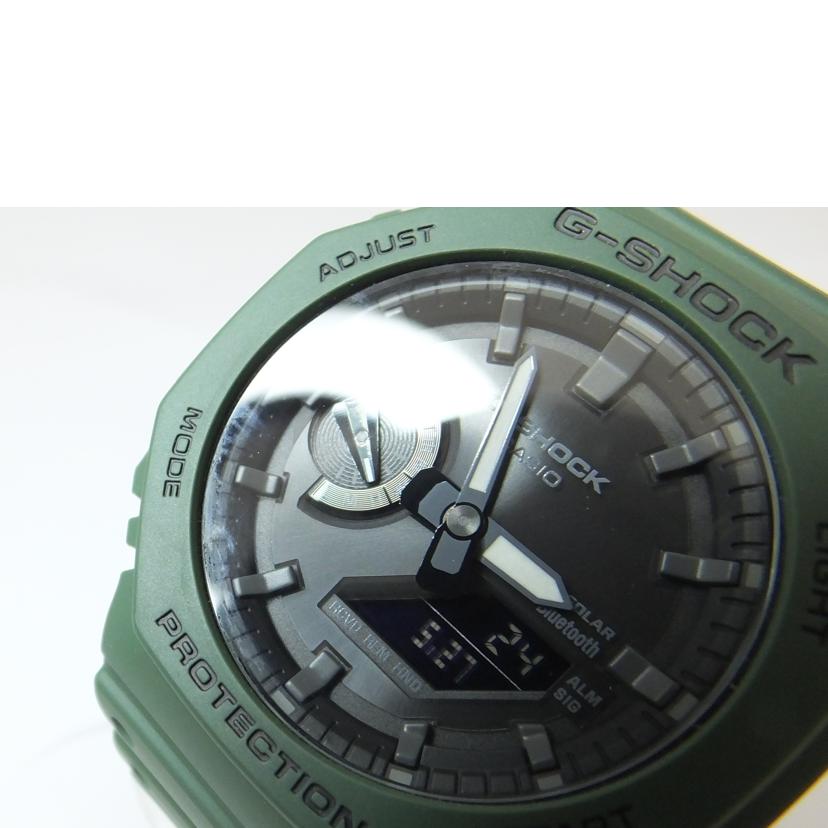 CASIO カシオ/G-SHOCK/2100シリーズ/モバイルリンク/メンズソーラー/GA-B2100-3AJF//Aランク/88