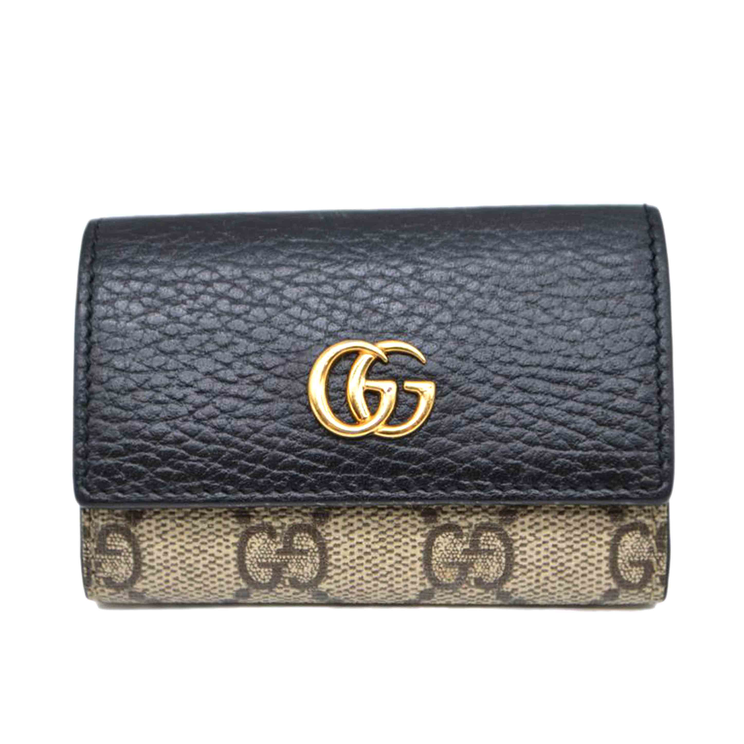 GUCCI グッチ/GGマーモントスプリームレザーキーケース6/456118//095*/ABランク/89