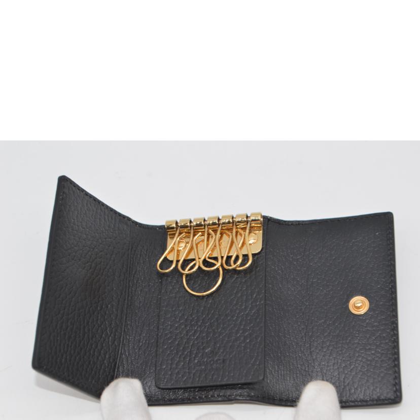 GUCCI グッチ/GGマーモントスプリームレザーキーケース6/456118//095*/ABランク/89