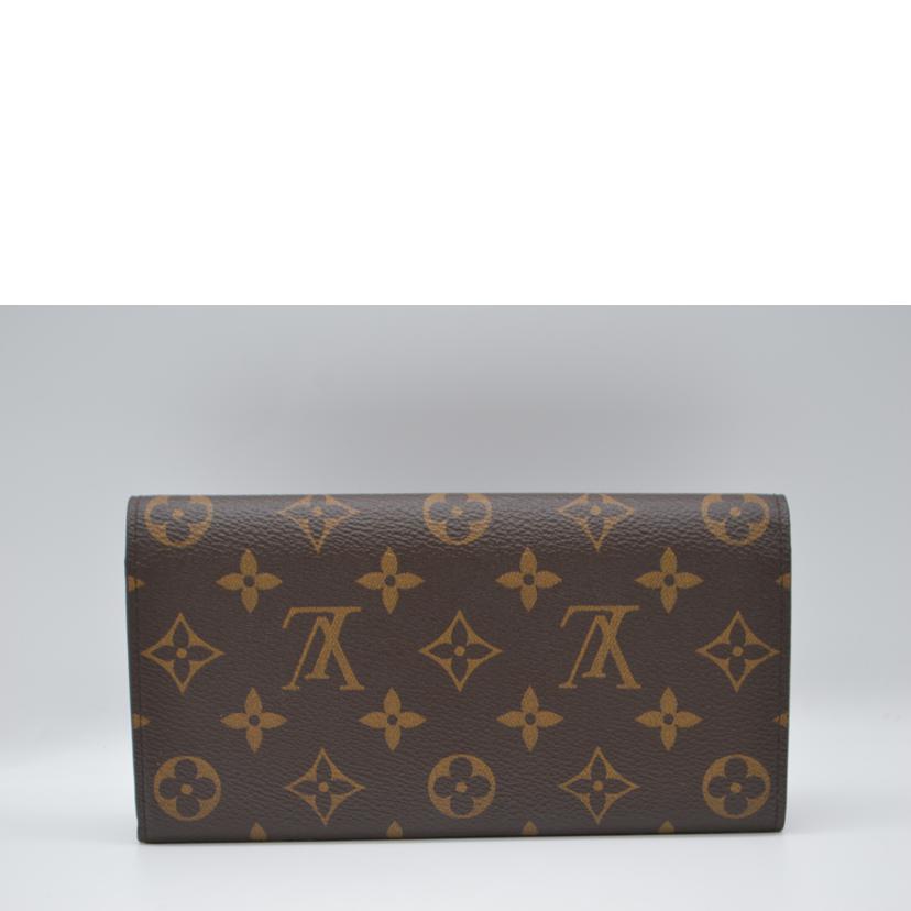 LV ルイヴィトン/ポルトフォイユ・エミリー/モノグラム/フューシャ/M60697//SN3***/Aランク/89