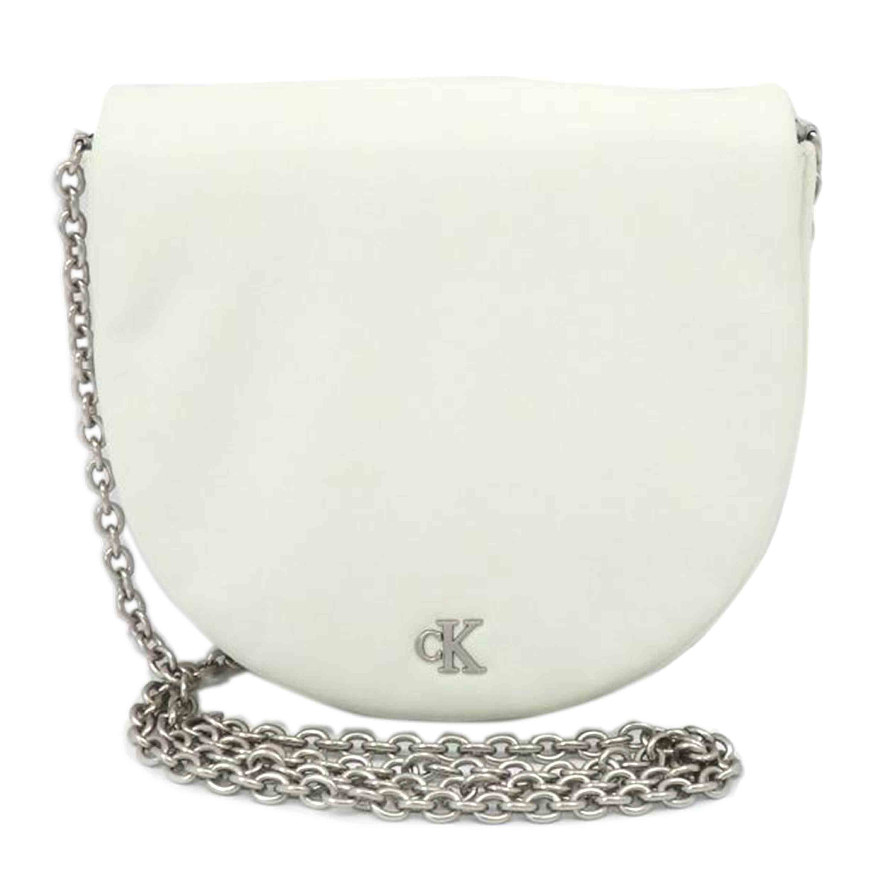Calvin Klein カルバンクライン/フェイクレザーチェーンショルダーバッグ//Aランク/77