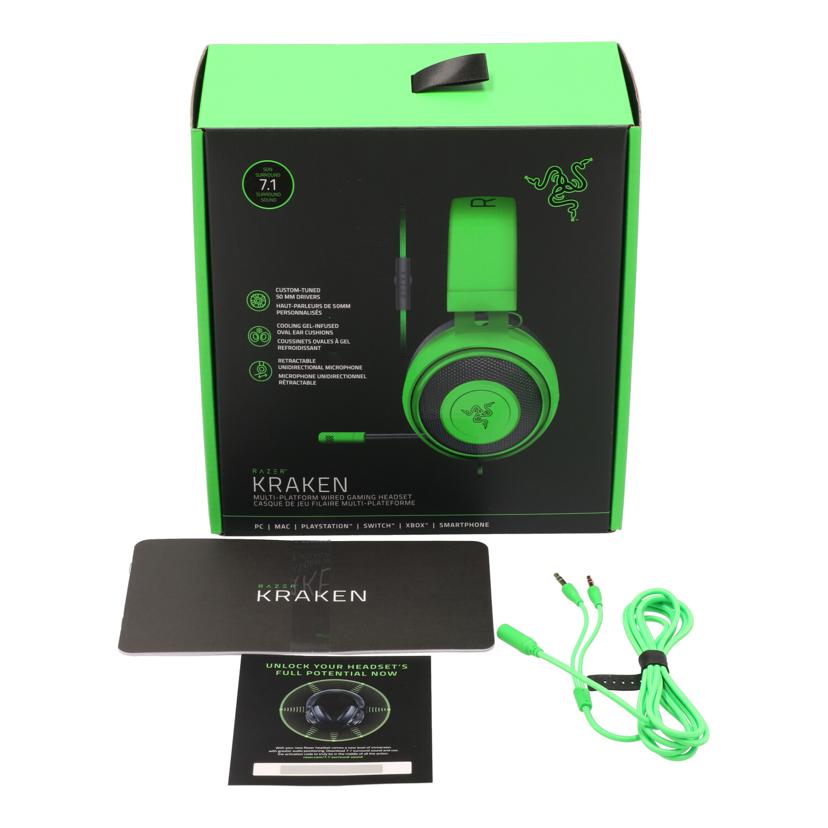 RAZER レイザー/ゲーミングヘッドセット/RZ04-02830200-R3M1//-/Bランク/77