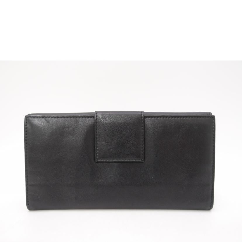 BVLGARI ブルガリ/三つ折りWホック長財布/ブラック/31869//199*****/ABランク/69
