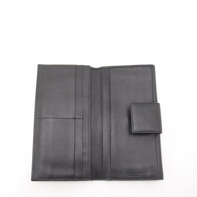 BVLGARI ブルガリ/三つ折りWホック長財布/ブラック/31869//199*****/ABランク/69