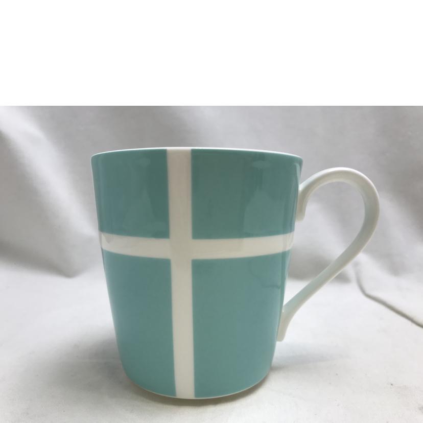 Tiffany&Co. ティファニー/ブルーボックスリボンマグカップ//Aランク/51