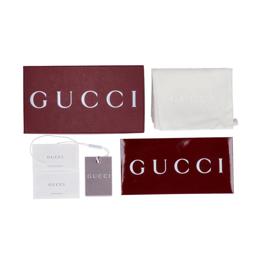 GUCCI グッチ/ロゴジップアラウンドウォレット/ブラック×グリーン/771154//214*/ABランク/18