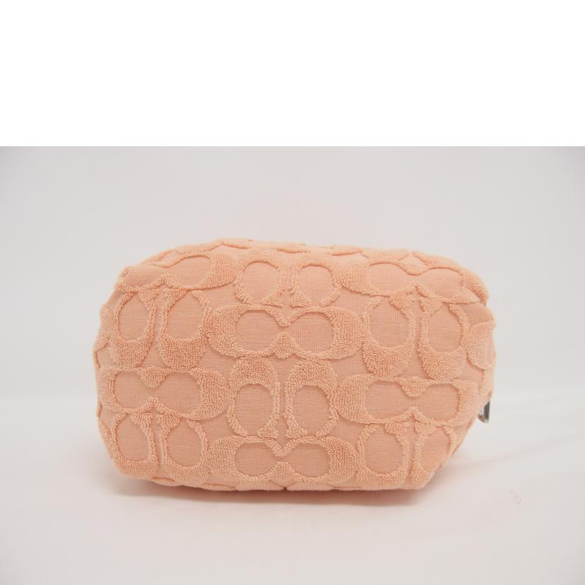 COACH コーチ/シグネチャーテリー コスメポーチ/パイル地/CU178//C24**/ABランク/04