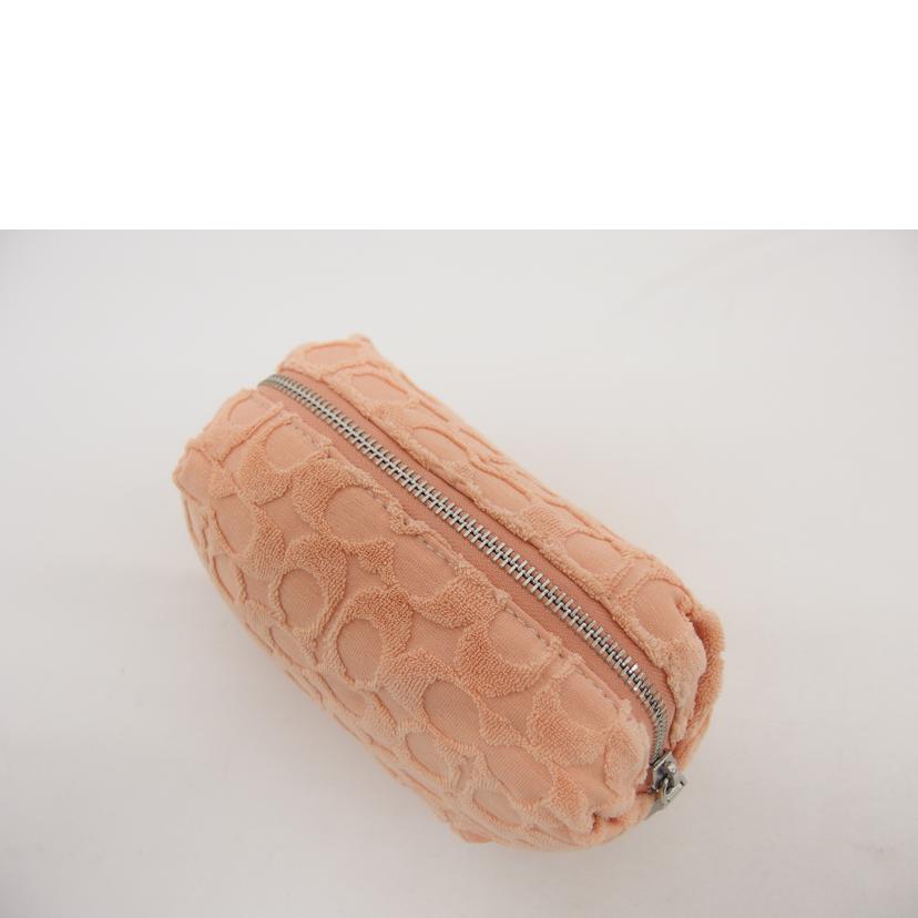 COACH コーチ/シグネチャーテリー コスメポーチ/パイル地/CU178//C24**/ABランク/04