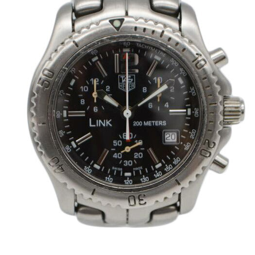 TAG HEUER タグホイヤー/LINK クロノグラフデイトクォーツSS/CT1111-0//TX8***/Bランク/89