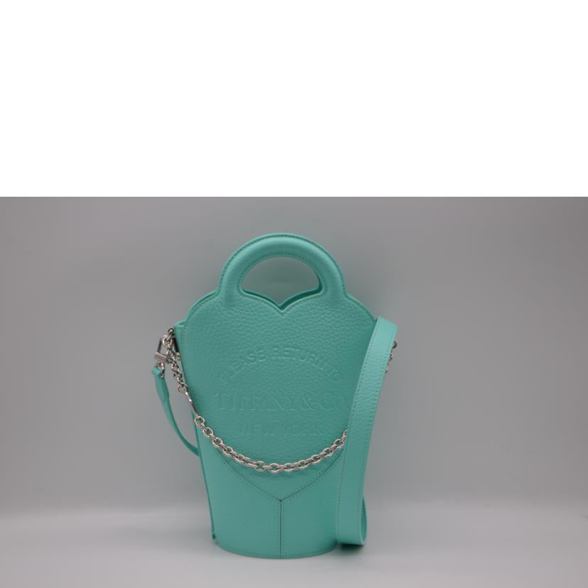 TIFFANY&Co. ティファニーアンドコウ/リターン・トゥミニクロスボディバッグ/ティファニーブルー/72017420//Aランク/89