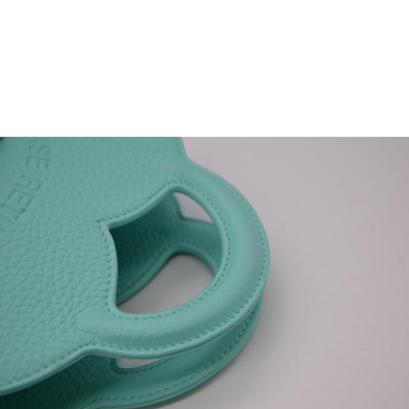 TIFFANY&Co. ティファニーアンドコウ/リターン・トゥミニクロスボディバッグ/ティファニーブルー/72017420//Aランク/89