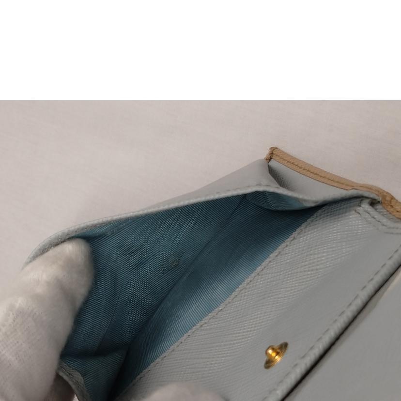 PRADA プラダ/サフィアーノ 2つ折り財布/1MV204ZLP//ABランク/52