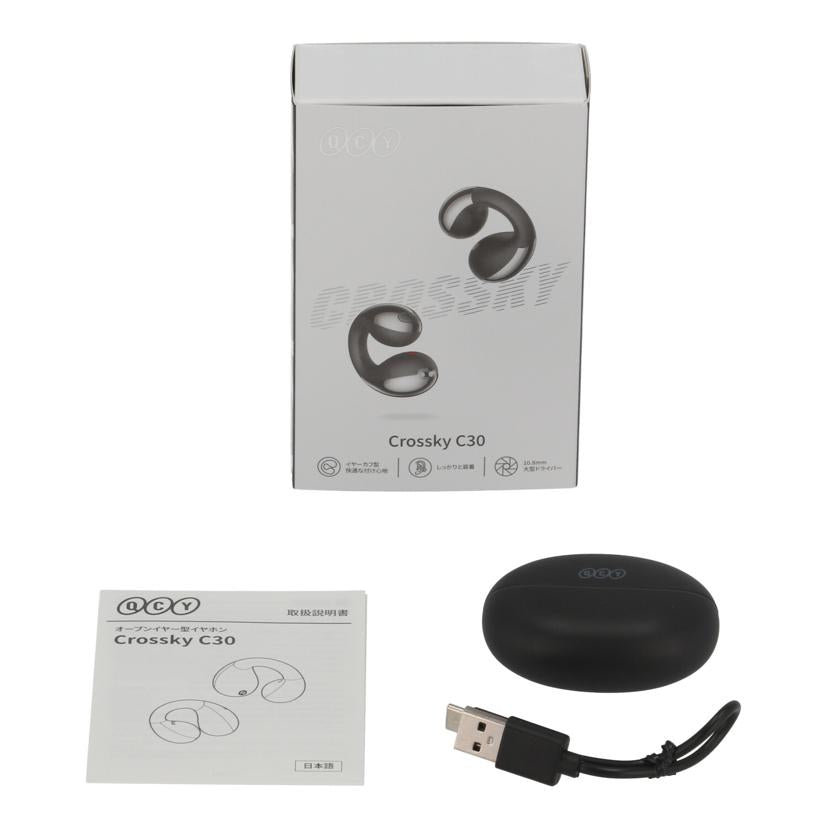 QCY QCY/イヤーカフワイヤレスイヤホン/Crossky C30//0A044B14A000637/ABランク/77