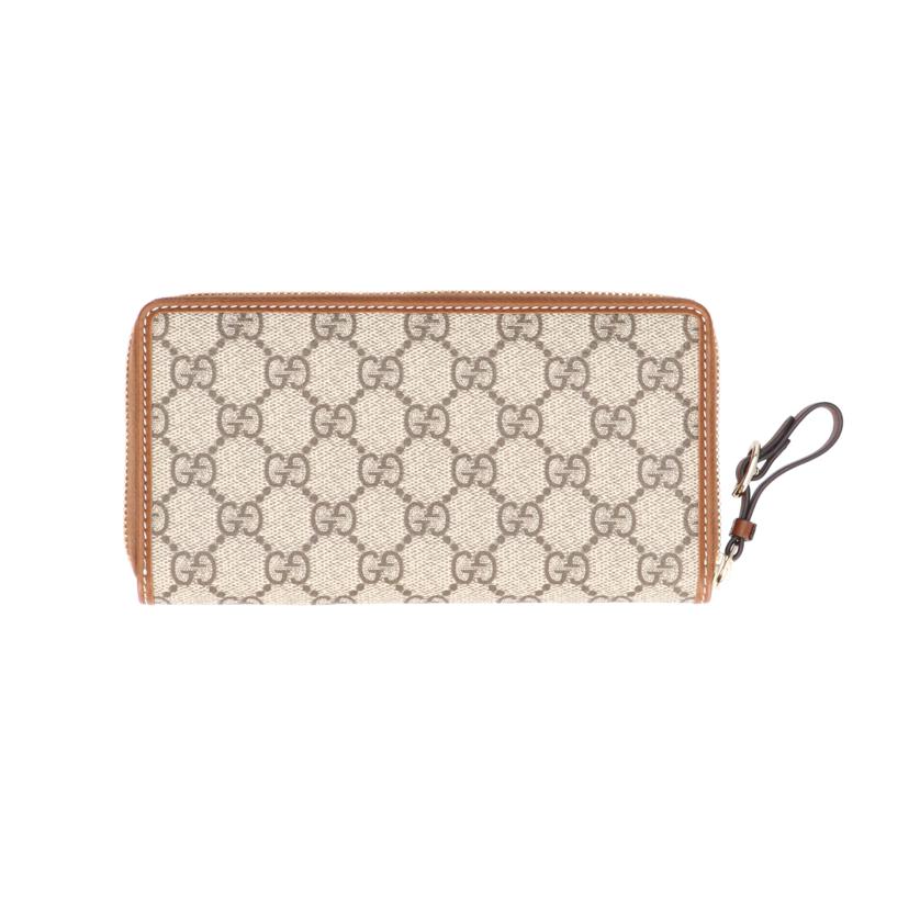 GUCCI グッチ/GGエンブレム/ジップアラウンドウォレット/819122//496***/Aランク/91