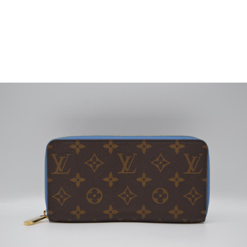 LV ルイヴィトン/ジッピー・ウォレット新型/モノグラム/ブルージーン/M63894//CA4***/ABランク/89