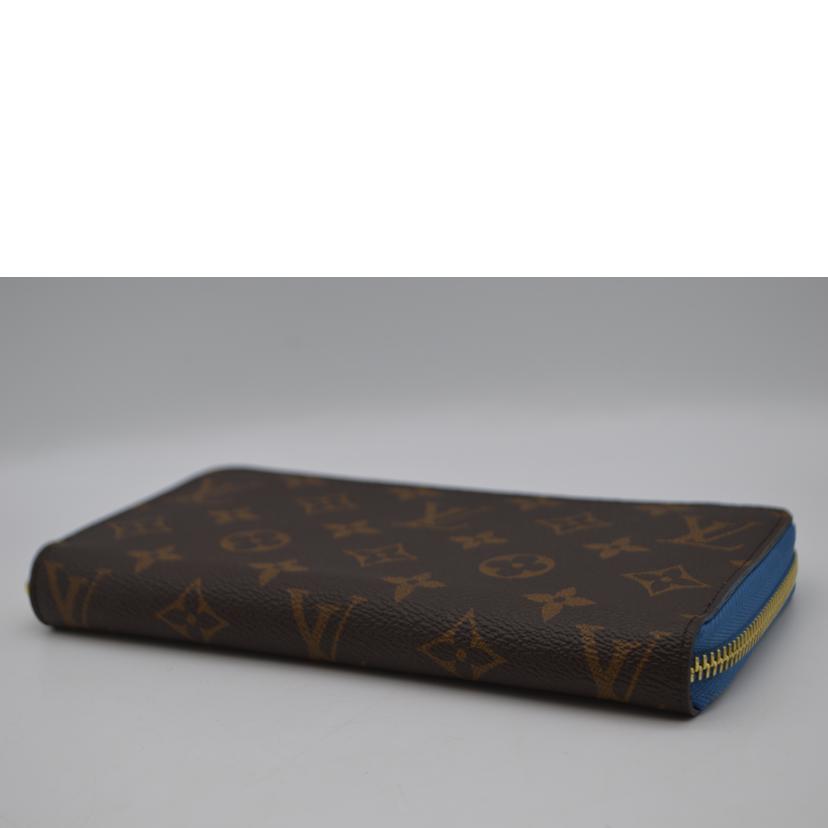 LV ルイヴィトン/ジッピー・ウォレット新型/モノグラム/ブルージーン/M63894//CA4***/ABランク/89
