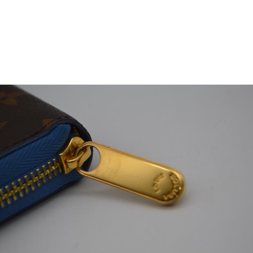 LV ルイヴィトン/ジッピー・ウォレット新型/モノグラム/ブルージーン/M63894//CA4***/ABランク/89