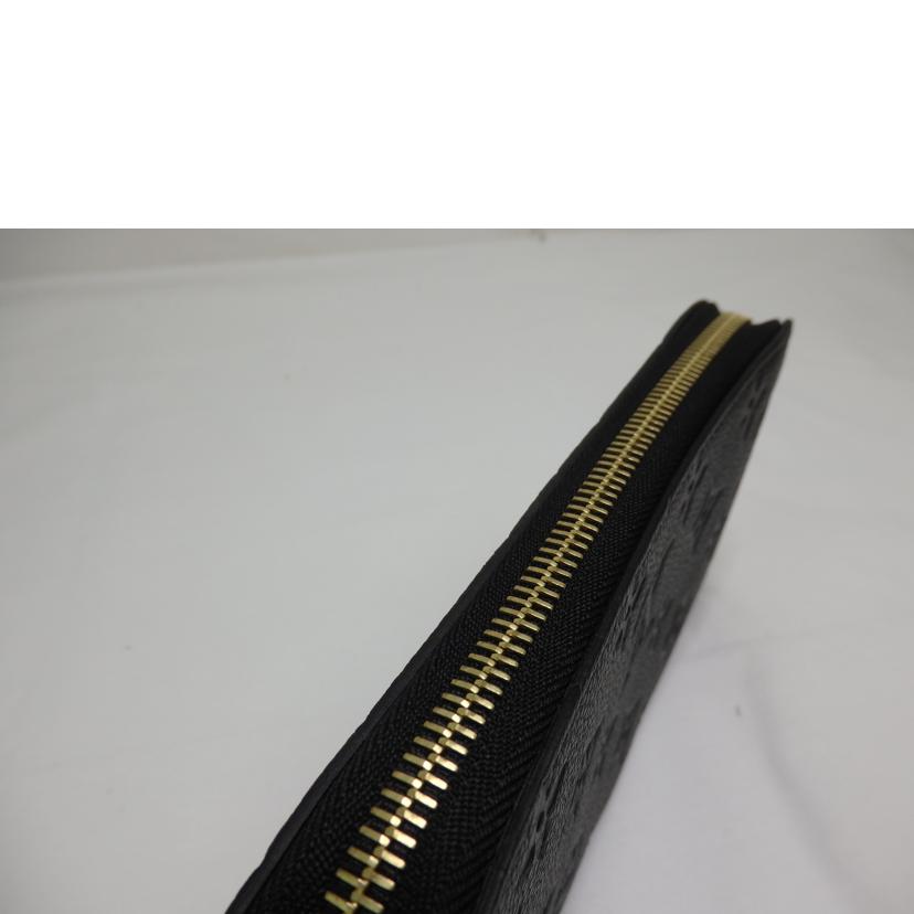 LV ルイヴィトン/ジッピー・ウォレット/モノグラム・アンプラント/ノワール/M61864//RFI****/ABランク/84