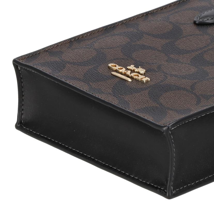 COACH コーチ/シグネチャーミニハンドバッグ/ショルダー付/CJ494//G23**/SAランク/05