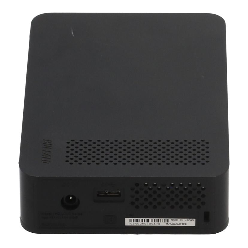 BUFFALO バッファロー /外付けHDD 2TB/HD-LC2.0U3-BKD//70340060700472/Bランク/67