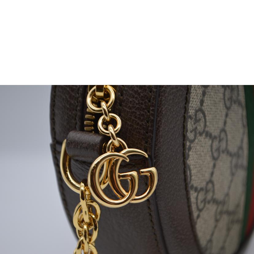 GUCCI グッチ/オフディアGGスプリームチェーンレザーショルダー/550618//520***/Sランク/89