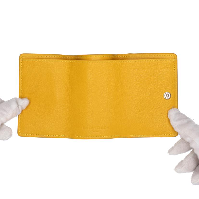 BALENCIAGA バレンシアガ/レザー3つ折財布/391446//714********/ABランク/05