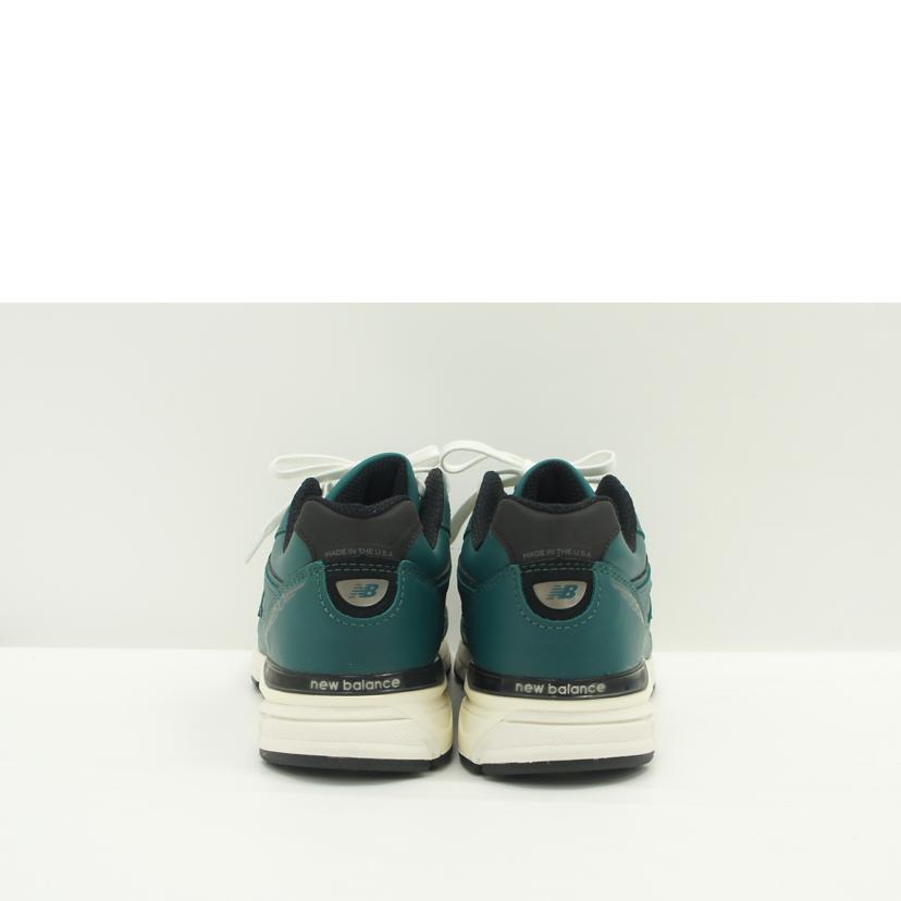 NB ニューバランス/990V4ティール/ホワイト/U990TW4//サイズ:27cm/Aランク/75
