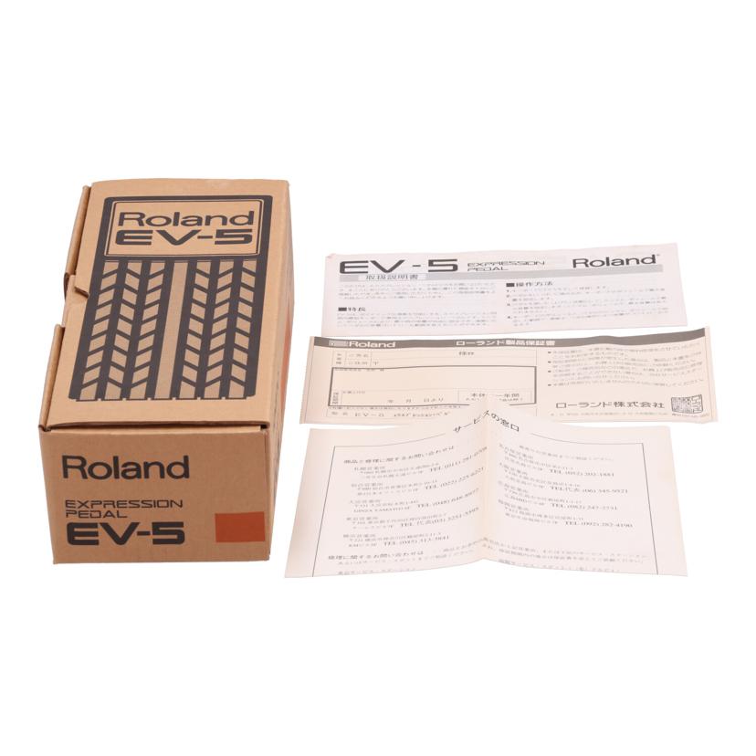 Roland ローランド /エクスプレッションペダル/EV-5//KH49262/Bランク/82