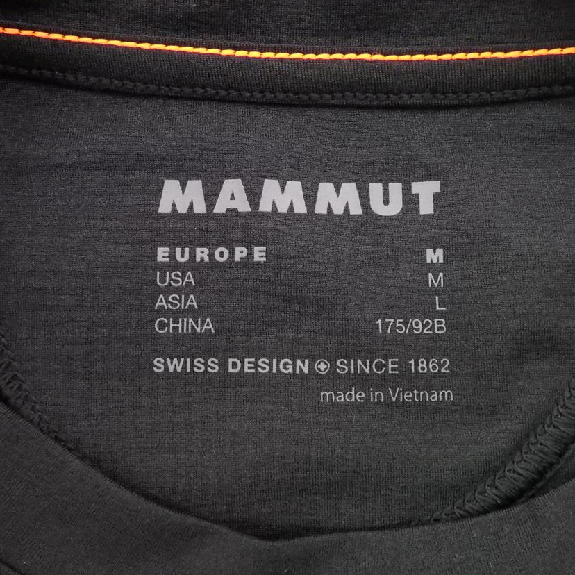 MAMMUT マムート/ロゴプリント ロングスリーブTシャツ ブラック/1016-01030//SAランク/77