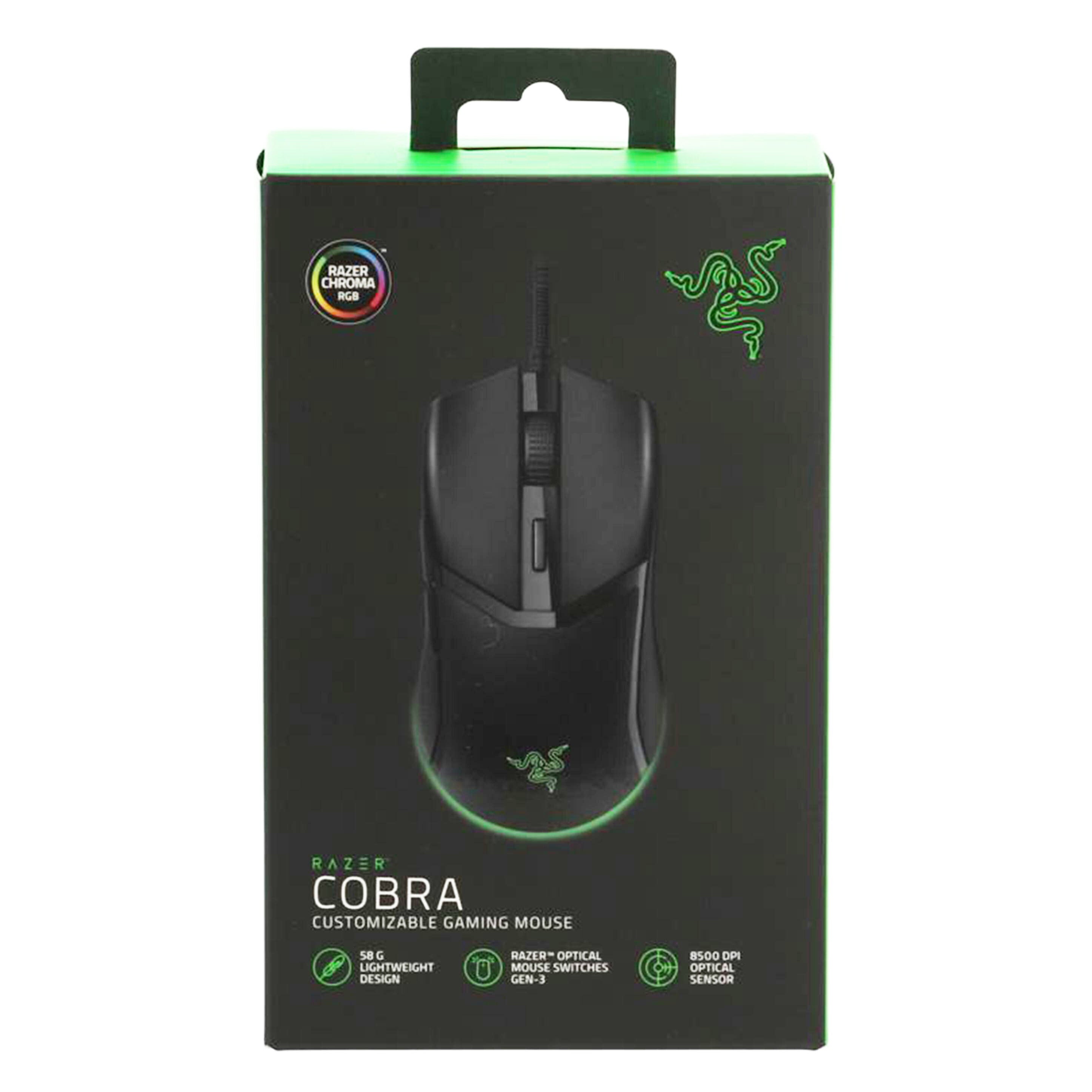 Razer レイザー /ゲーミングマウス/Cobra/RZ01-04650100-R3M1//PM2430H27004713/Sランク/01
