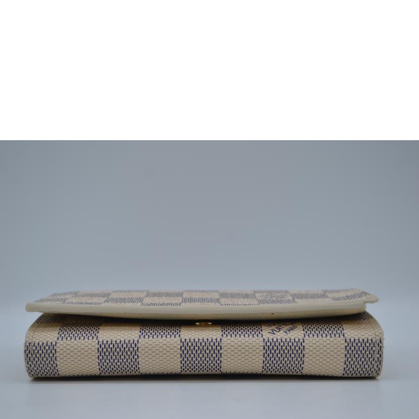 LV ルイヴィトン/ポルトフォイユ・トレゾール/ダミエ/アズール/N61744//CA0***/ABランク/89