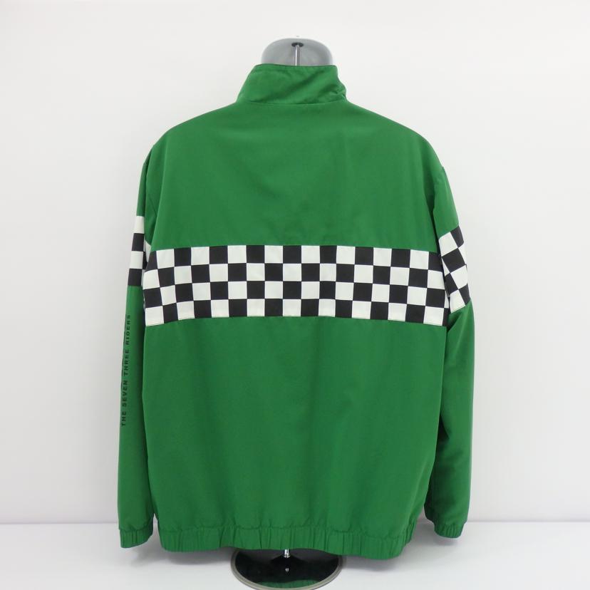 7THREE セブンスリー/ ハーフジップナイロンジャケット グリーン /7319-NCH01//ABランク/77