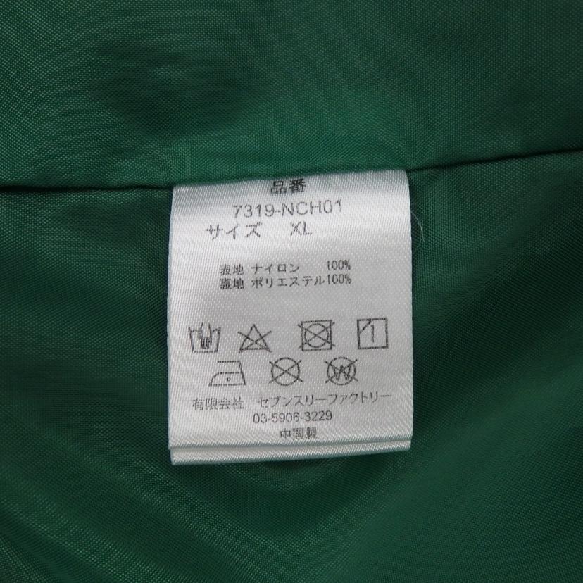 7THREE セブンスリー/ ハーフジップナイロンジャケット グリーン /7319-NCH01//ABランク/77