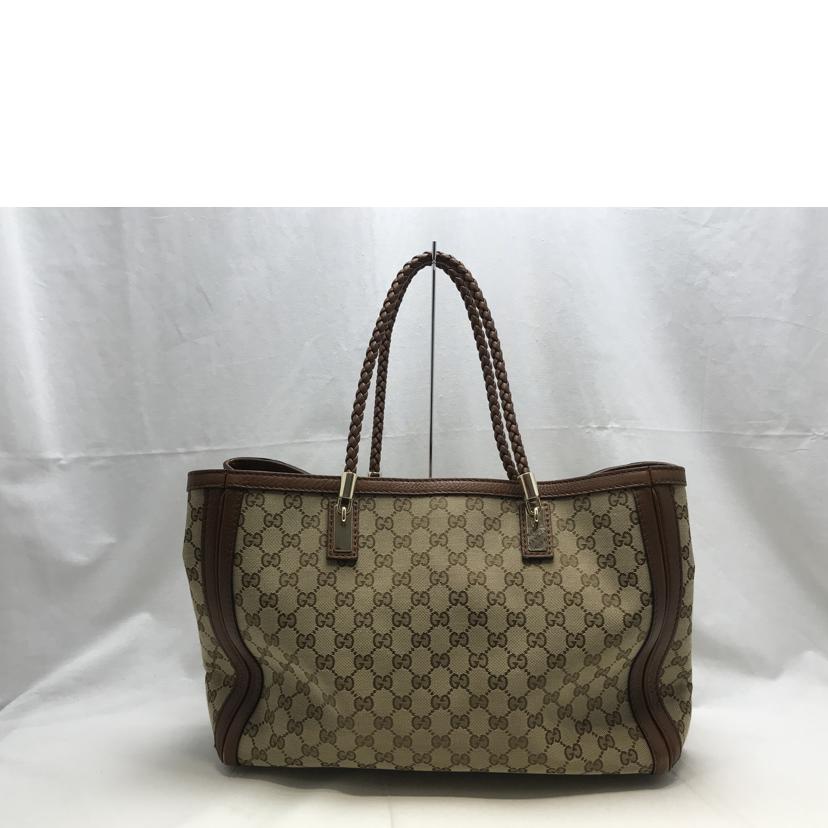 GUCCI グッチ/ベラバンブーGGキャンバストートバッグ/269945//520***/Bランク/51