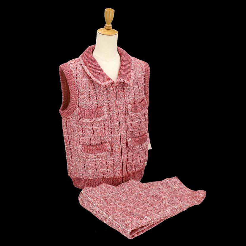 Chanel シャネル/ツィードセットアップ / タグ付/P17763W02765//SAランク/92